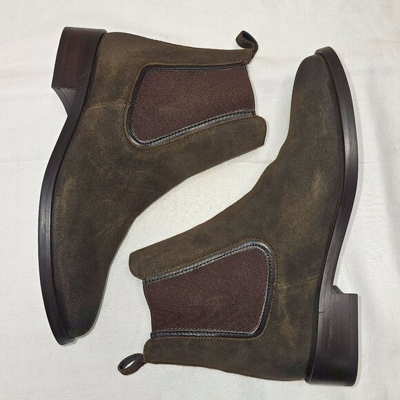 Thursday Boot Co. Duchess Dark Brown Suede Ankle Boots Women's Size US 9.5- NEW - Picture 6 of 9